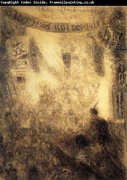 James Ensor The Entry of Christ into Jerusalem
